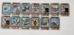 ムシキング　わざカード　テクニック80 13枚セット