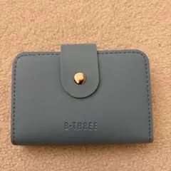 B-THREE グレー カードケース