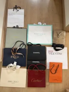 LOUIS VUITTON HERMES GUCCI LOEWE ショッパー まとめ売り】GUCCI / LOUIS VUITTON /LOEWEショッパー - メルカリ