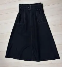 GRL ブラック　スカート