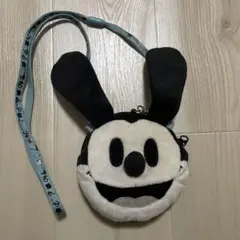 【匿名配送】ディズニー オズワルド パスケース付き ポーチ ポシェット