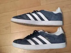 adidas Gazelle アディダス 紺色　ネイビー　スニーカー23.5cm