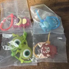 ピクサーキャラクター ぷくちゃーむ 4種セット ガチャ セミコンプ 5個セット