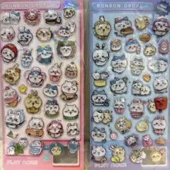 ちいかわボンボンウォーターシール2枚セット⑥