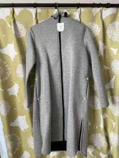 ［新品未使用］Neigeネージュ　コート Ambre Neige（アンブルネージュ）の「パイピングロングコート／【WEB