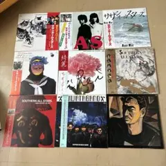 ALL帯付＊サザンオールスターズ／嘉門雄三 LPまとめて9枚〜桑田佳祐