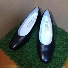 【美品】銀座ヨシノヤ HVシリーズ 外反母趾フォーマル パンプス 22cm