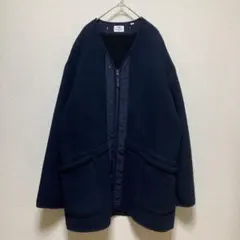 ユニクロ　エンジニアドガーメンツ　　フリース　ノーカラーコート