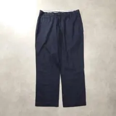 Polo by Ralph Laurenリネンパンツ古着ネイビーK262のサムネイル