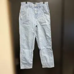 ユニクロ　ワイドジーンズ