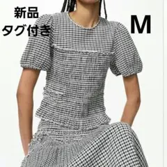 【新品未使用】UNIQLO×セシリーバンセン ギンガムチェック Mのサムネイル