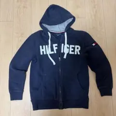 HILFIGER ネイビー フルジップフーディのサムネイル