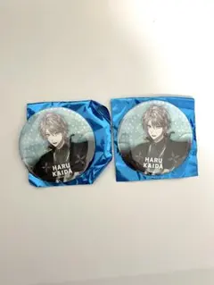 にじさんじ 新ビジュ缶バッジ 甲斐田晴 2点セット