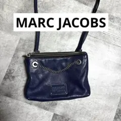 MARC BY MARC JACOBS ネイビー ショルダーバッグ