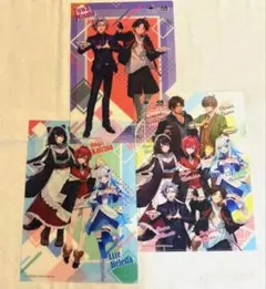 にじさんじ クリアファイル 3枚セット くら寿司