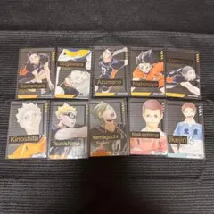 ハイキュー 箔押しクリアカード コレクション 烏野