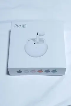 ワイヤレスイヤホン　Pro6ホワイト　プラス　エレコムワイヤレスイヤホン