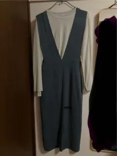 GU ワンピース　カットソー付き