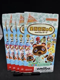 新品未開封　どうぶつの森 amiiboカード第5弾 5パックセット