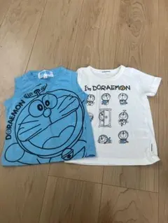I'm DORAEMON ドラえもん Tシャツ 2枚セットのサムネイル