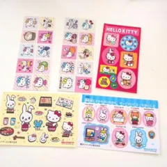 ハローキティシールセット　非売品含む　Kitty　サンリオ　平成レトロ