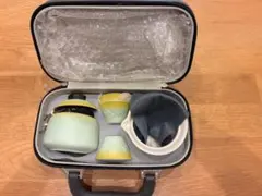 【未使用】中国茶器セット 携帯用 収納ケース付