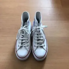 【新品未使用】コンバース　オールスター　レザー　ホワイト