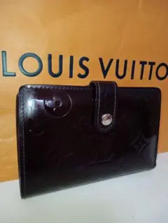美品！LOUIS VUITTON ポルトモネ ビエ ヴィエノワ ヴェルニ