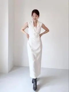 スナイデル レイヤードライクジレワンピース