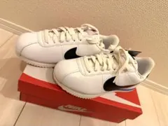 NIKE コルテッツ 22.5cm ホワイト ブラック ブルー 新品未使用