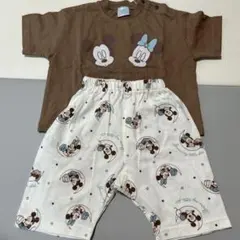 ミッキー ミニー パジャマセット 80cm リトシー　しまむら