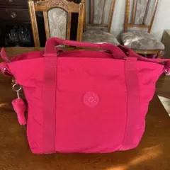 キプリング　ツーウェイバッグ　トート　モンキーチャーム付き　大