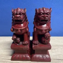 紫金砂 麒麟一対 置物 5773-1/2 - メルカリ
