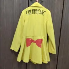 CHUBBYGANG マスタードイエロー ウールコート