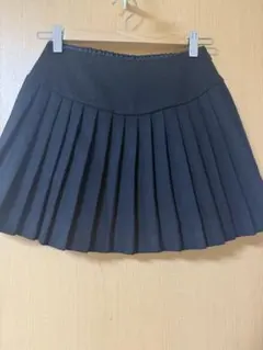 GRL　インパン裏地付プリーツ切り替えミニスカート[ai145]