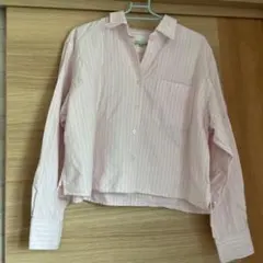JWA UNIQLO オックスフォードシャツ　ピンク ストライプ