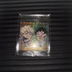 僕のヒーローアカデミア ウエハース 5弾 緑谷出久爆豪勝己PUR レア