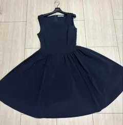 FOXEY NEWYORK サイドギャザー フィットアンドフレア ワンピース FOXEY NEWYORK サイドギャザー フィットアンドフレア ワンピース