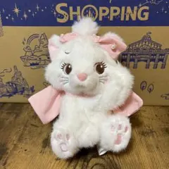 ディズニーストア マリー おしゃれキャット ぬいぐるみキーホルダー・キーチェーン