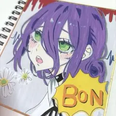 ︎︎︎︎☁ 手描きイラスト チェンソーマン レゼ