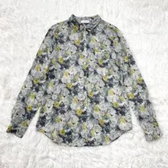 forte_forte フォルテフォルテ 花柄 シャツ コットンシルク シアーのサムネイル