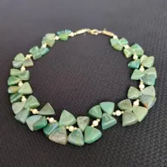 天然石　ネックレス