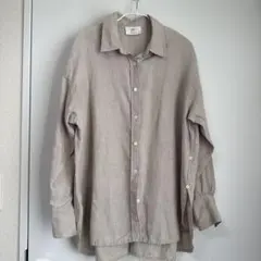 1er Arrondissement 2way リネンシャツ ベージュ 36のサムネイル