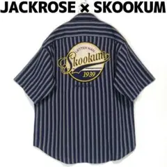 JACKROSE SKOOKUM コラボ 半袖 シャツ リネン混 ジャックローズのサムネイル