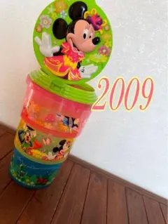 ポップコーンバケット 2009 ミニー プリンセス 春 限定　ディズニーシー