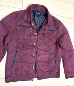 SPLENDID SATISFACTION ジャケット ワインレッド