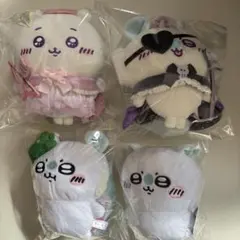 ちいかわ モモンガ てんしとあくま ぬいぐるみ てんし あくま 採取 メリクリ