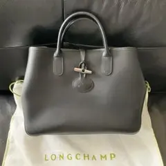 Longchamp ハンドバッグ ブラックのサムネイル