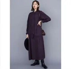 フェリシモ　Live in comfort くぼっちコラボ　ワンピース　LT