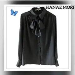 HANAE MORI 森英恵　ボウタイブラウス　38 HANAE MORI 森英恵 ボウタイブラウス 38